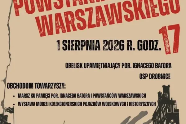 Marsz Pamięci ku czci por. Ignacego Batora i Powstańców Warszawskich w Osjakowie