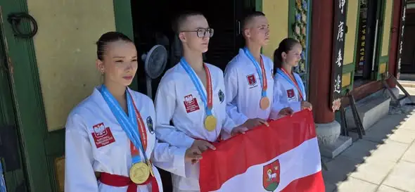 Sandra Wyrembak z Mokrska podwójną mistrzynią świata w taekwon-do