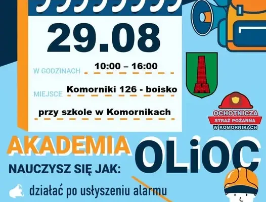Gmina Mokrsko zaprasza na trening reagowania w Komornikach – nauka alarmów i plecaka ewakuacyjnego