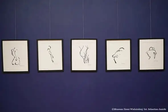 Wystawa grafik Marleny Iwańskiej w Muzeum Ziemi Wieluńskiej