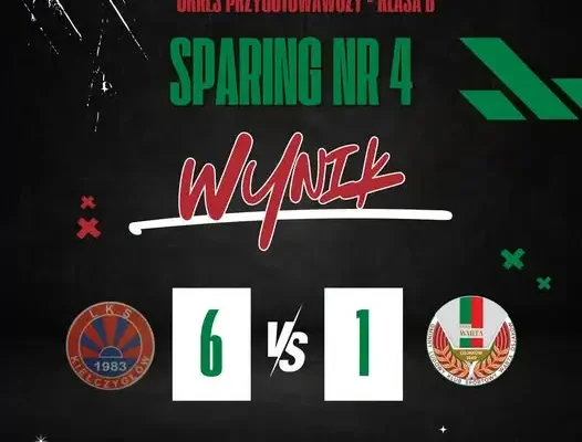 Ostatni sparing przed ligą – Warta Osjaków przegrywa 1:6, ale stawia na młodzież