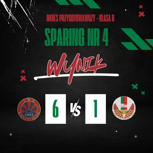 Ostatni sparing przed ligą – Warta Osjaków przegrywa 1:6, ale stawia na młodzież