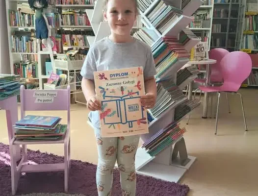 Zuzanna Gołyga małą laureatką akcji „Mała książka – wielki człowiek”