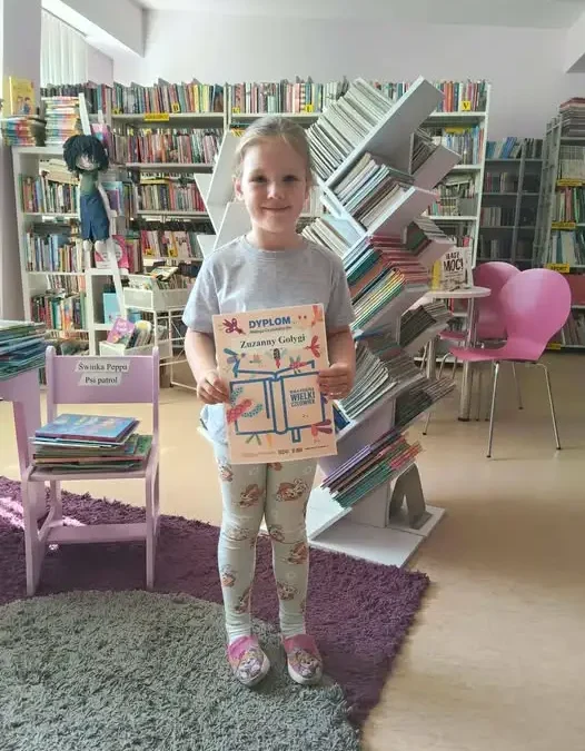 Zuzanna Gołyga małą laureatką akcji „Mała książka – wielki człowiek”
