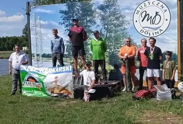 Wędkarskie emocje w Muzycznej Dolinie: pierwsze zawody o Puchar Wójta Gminy Mokrsko za nami