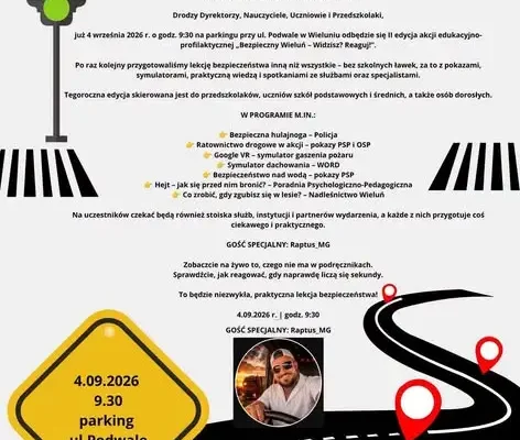 Bezpieczny Wieluń – sprawdź się w sytuacji, w której liczą się sekundy
