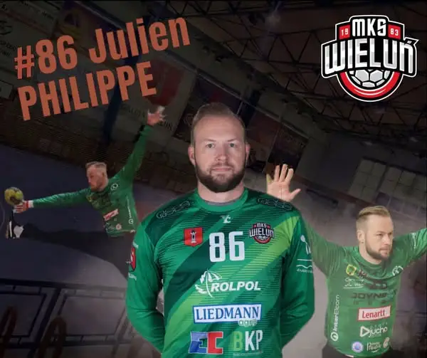 Julien Philippe zostaje w MKS Wieluń! Francuski obrońca przedłuża kontrakt