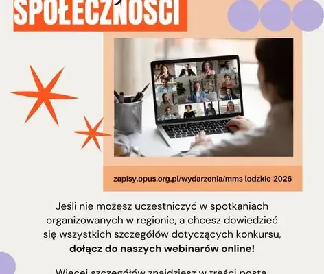 Program „Moc Małych Społeczności – Łódzkie 2026” – spotkania informacyjne w Wieluniu i regionie