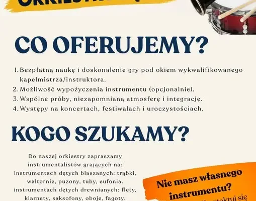 Osjaków tworzy orkiestrę dętą. Trwa nabór do nowego zespołu