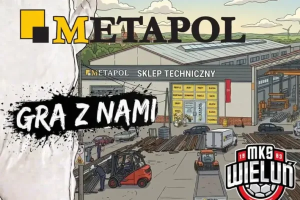 Metapol nadal sponsorem MKS Wieluń – kolejny rok współpracy