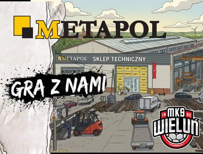 Metapol nadal sponsorem MKS Wieluń – kolejny rok współpracy