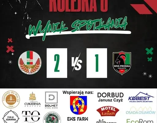 Warta Osjaków wygrywa z Prosnę Wieruszów 2:1. Pierwsze punkty w sezonie!