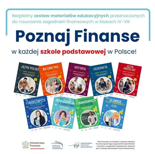 Nowy pakiet „Poznaj Finanse” trafił do wszystkich szkół podstawowych w Polsce
