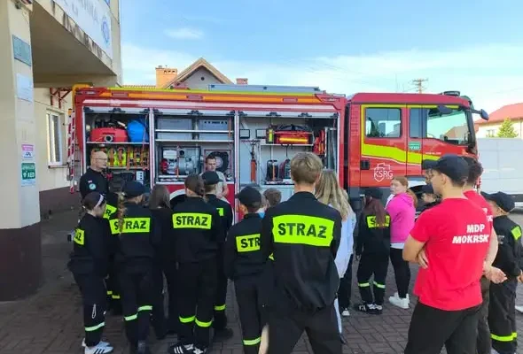Młodzieżowa Drużyna Pożarnicza w Mokrsku wznawia zbiórki po wakacjach