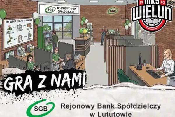 Rejonowy Bank Spółdzielczy w Lututowie nadal wspiera MKS Wieluń