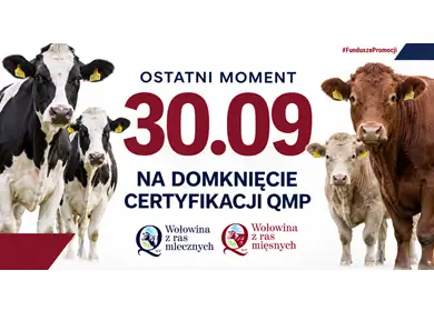 Certyfikat QMP: zostało tylko 5 dni. Rolnicy, którzy zadeklarowali system jakości, muszą się pospieszyć